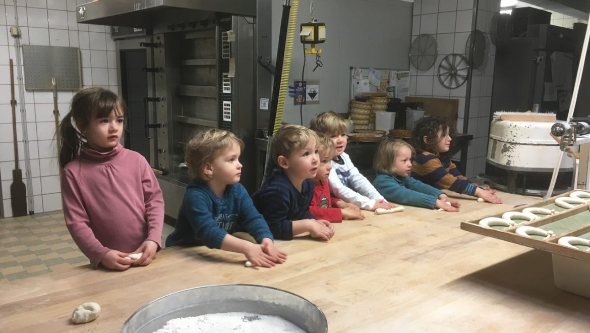 Besuch in der Bäckerei