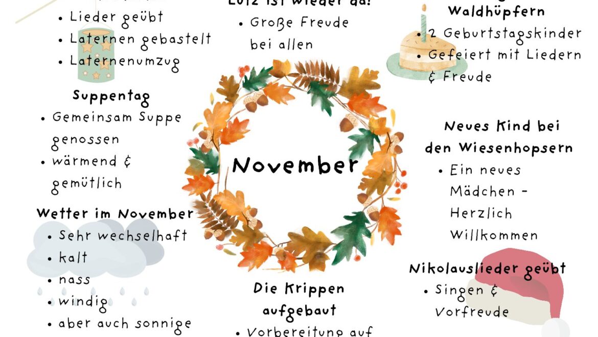 Monatsrückblick November 2025